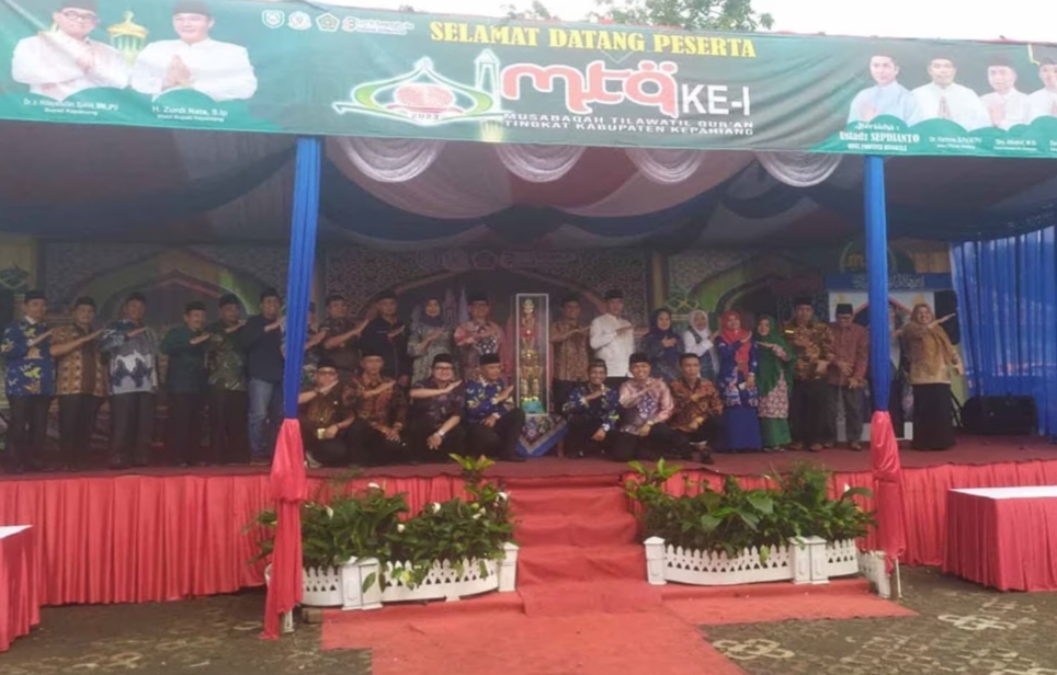 Sekretaris Daerah Kabupaten Kepahiang, akan mengirim 34 Kafilah LombaMTQ Tingkat Provinsi Bengkulu