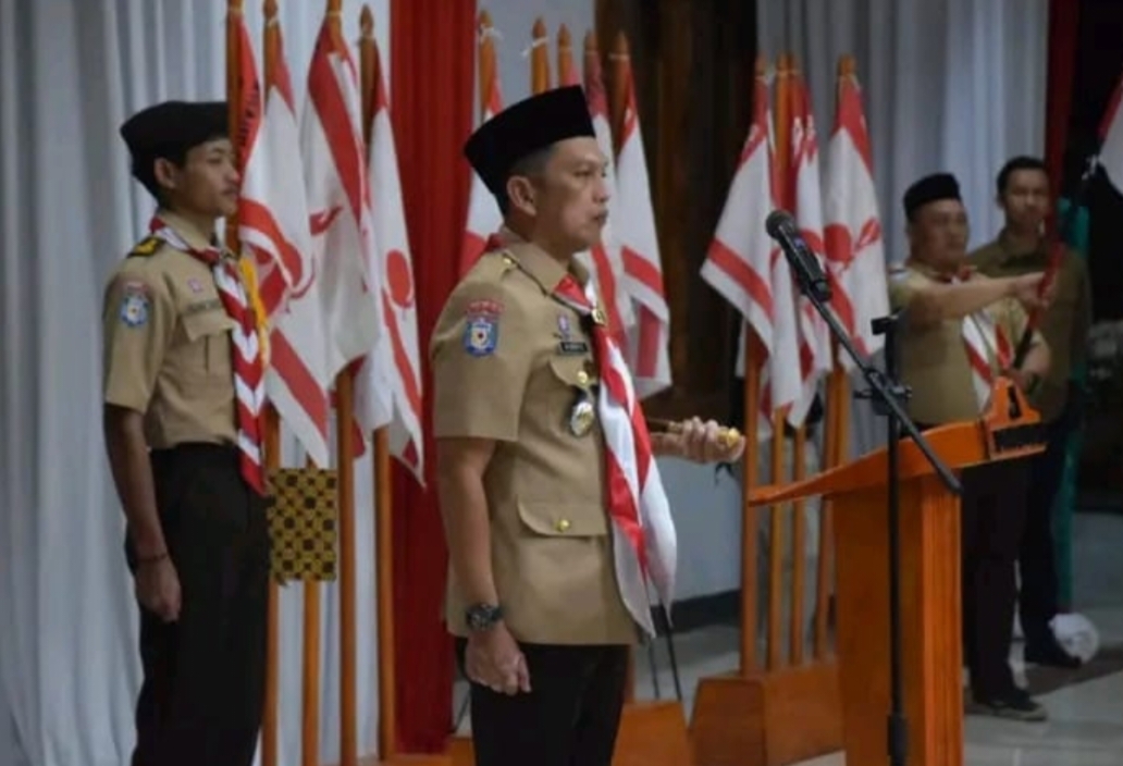 Pemkab Rejang Lebong Gelar Upacara Ulang Janji Pramuka dan Renungan